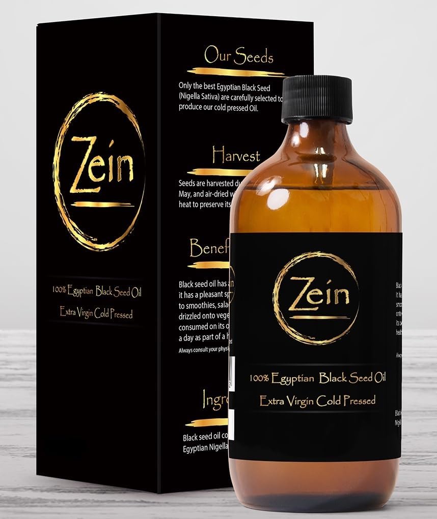 Zein Egyptian Black Seed Oil – Extra Virgin & Pure