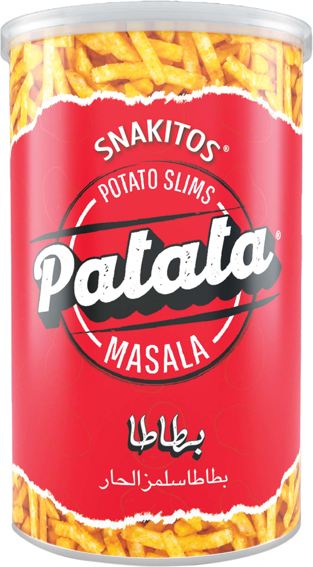 Snakitos Patata Potato Slims Masala Flavour