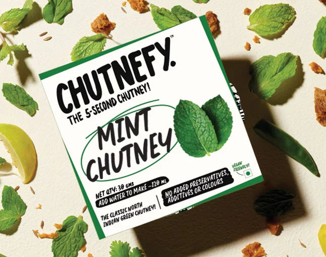 Mint Chutney | North Indian Style | Medium Spicy