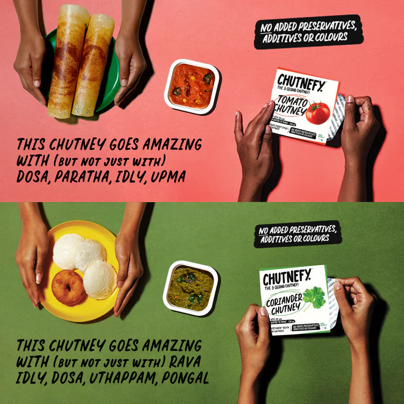 Ultimate Tiffin Combo | 7 Chutneys + Sambar