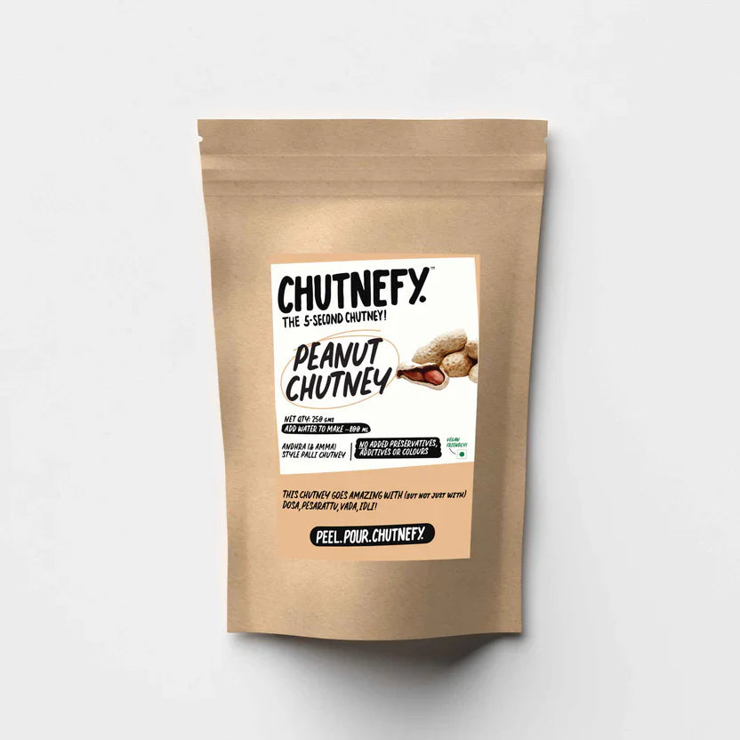 Peanut Chutney | Andhra Style | Spicy | 250g (makes 800 ml chutney)